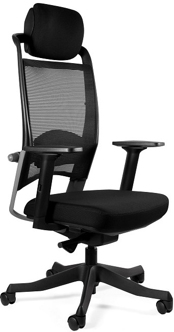 Kancelářská židle FULKRUM, černá gallery main image