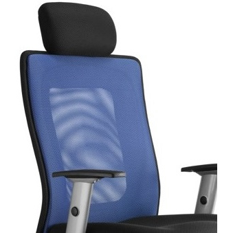 Opěrák pro židli Lexa modrá s PDH