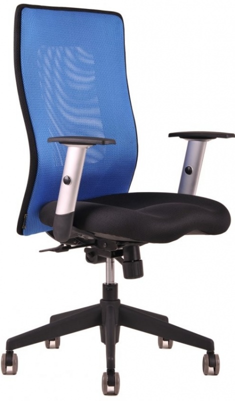 kancelářská židle CALYPSO GRAND modrá gallery main image