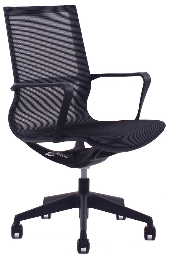 Levně SEGO kancelářská židle SKY medium černá