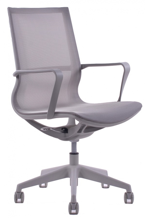Levně SEGO kancelářská židle SKY medium šedá