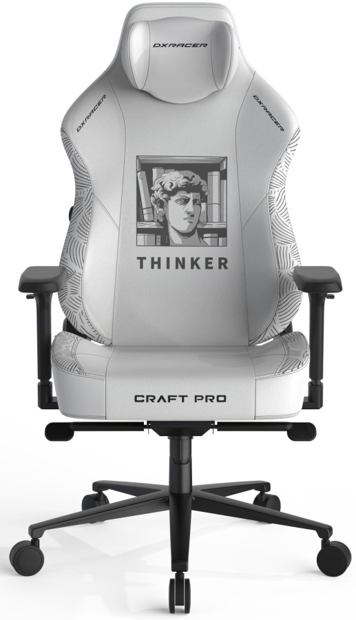 Levně Herní židle DXRacer CRAFT CRA013/W