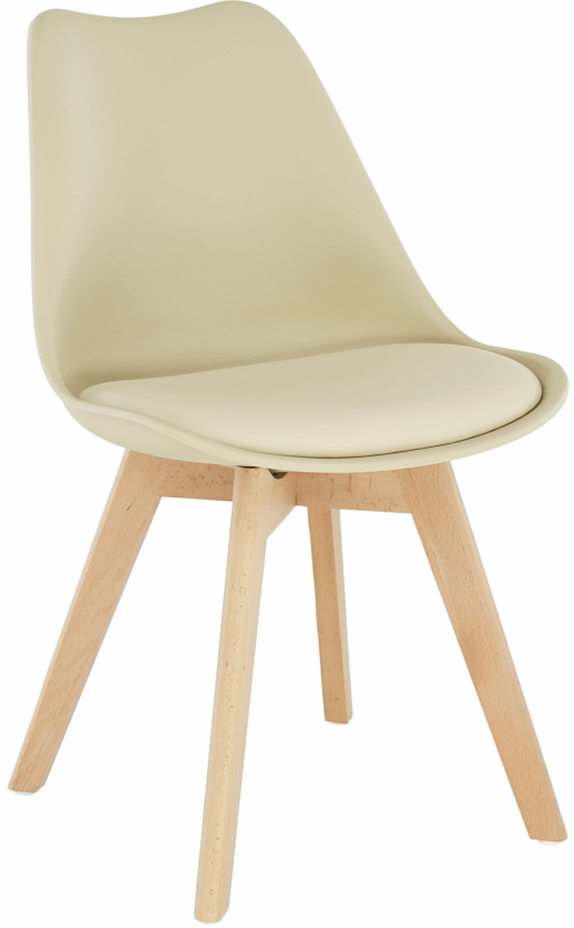 Jídelní židle BALI 2 NEW, cappucino vanilková/buk