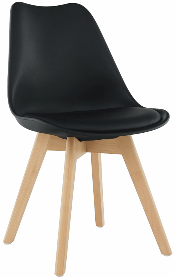 Jídelní židle BALI 2 NEW, černá/buk