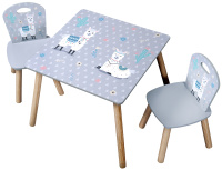Dětský stůl s židlemi LAMA gallery main image