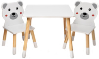 Dětský stůl s židlemi MEDVÍDEK gallery main image