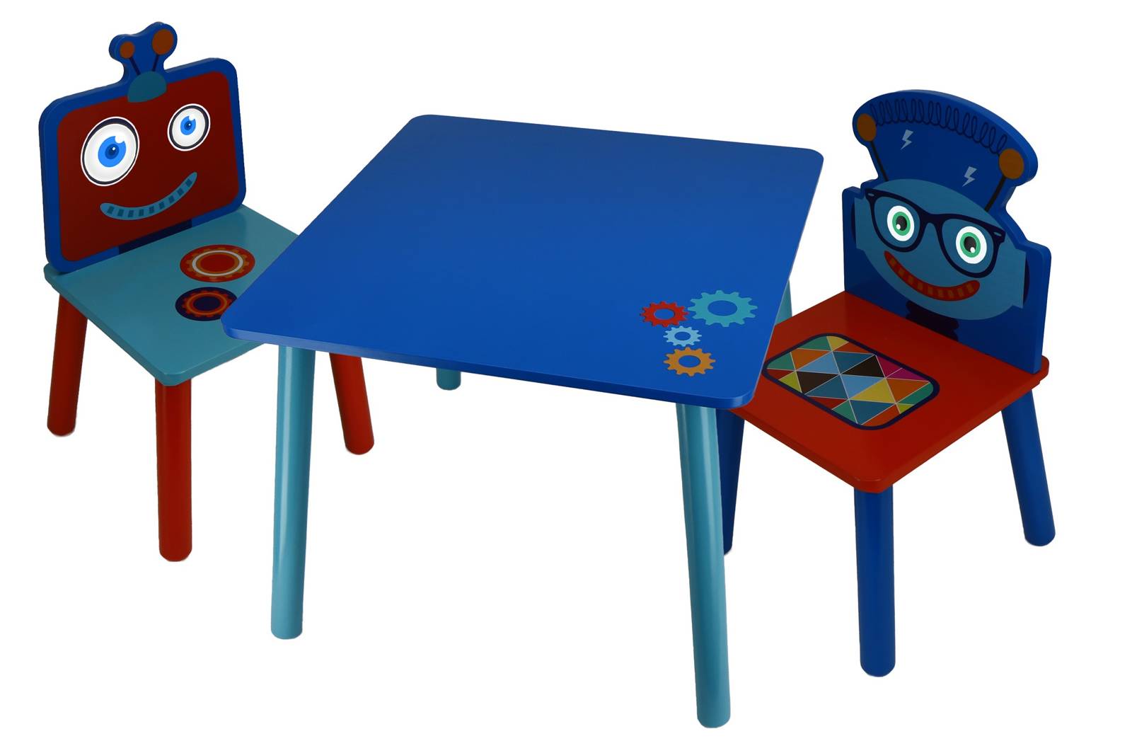 Dětský stůl s židlemi ROBOT gallery main image