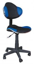 detska stolička Q-G2 čierno-modrá