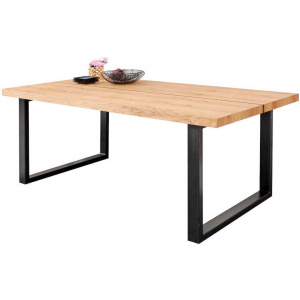 Jídelní stůl MATIN s dělenou deskou 90-180 cm