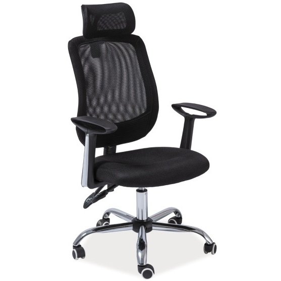 kancelářská židle Q-118 černá
