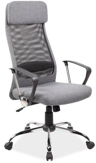 kancelářská židle Q-345 šedá