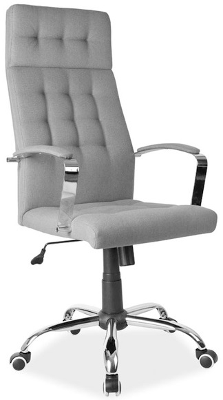 Levně SIGNAL kancelářská židle Q-136 šedá
