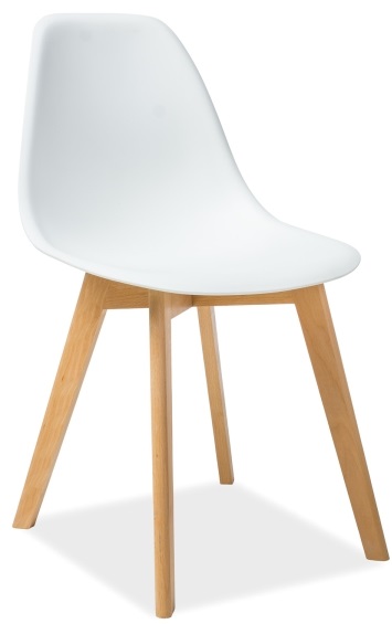 jídelní židle MORIS bílá gallery main image