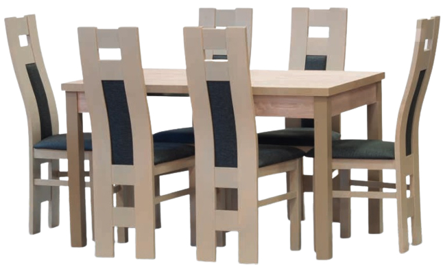 Jídelní set stůl BOY rozkládací / židle TOSCA