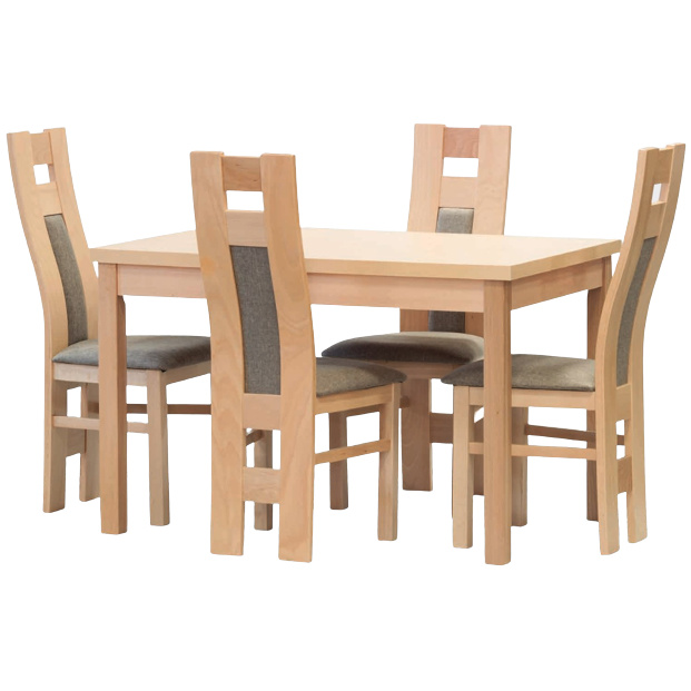 Jídelní set stůl UDINE / židle TOSCA