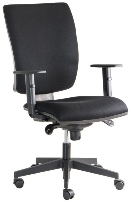 kancelářská židle LARA s područkami, BLACK 27