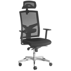 kancelárska stolička GAME ŠÉF VIP s 3D PDH a podrúčkami, BLACK 27