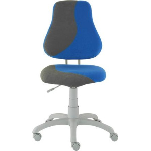 detská stolička FUXO S-line modro-sivá