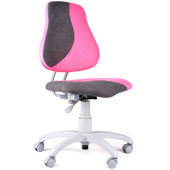 dětská židle FUXO S-line růžovo-šedá SKLADOVÁ