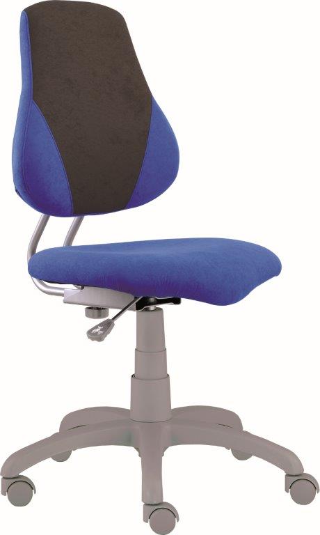 Levně ALBA dětská rostoucí židle FUXO V-line modro-šedá SKLADOVÁ