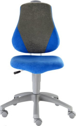 detská rostuca stolička FUXO V-modro-siva SKLADOVÁ