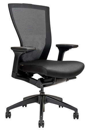 kancelářská židle MERENS ECO BI201 černá gallery main image