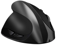 Ergonomic 6D bezdrôtová vertikálna myš ľavoruká čierna (EW6D)