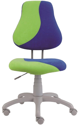 Levně ALBA dětská židle FUXO S-line modrá - zelená