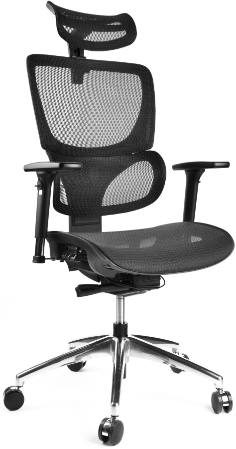 kancelářská židle LUNA JNS-101A, černá