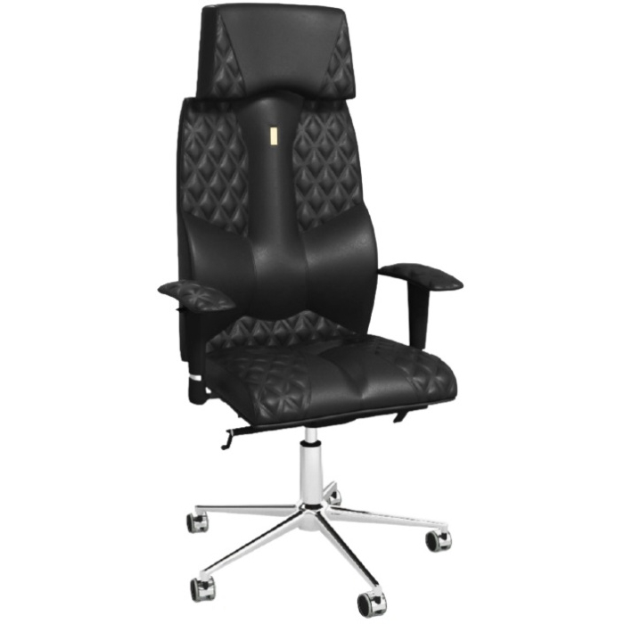 Kancelářská židle BUSINESS černá, ECO kůže, vzorkový kus Ostrava