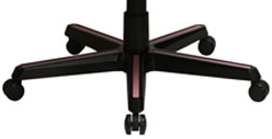 Krytky na kříž na DXRacer kovový, růžové dlouhé, RZ95, sada 5 ks gallery main image
