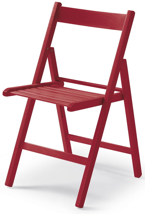 skládací židle SMART červená gallery main image