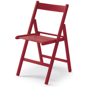 skládací stolička SMART červená