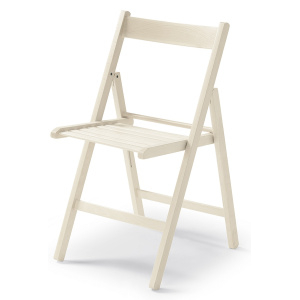 skládací stolička SMART biela
