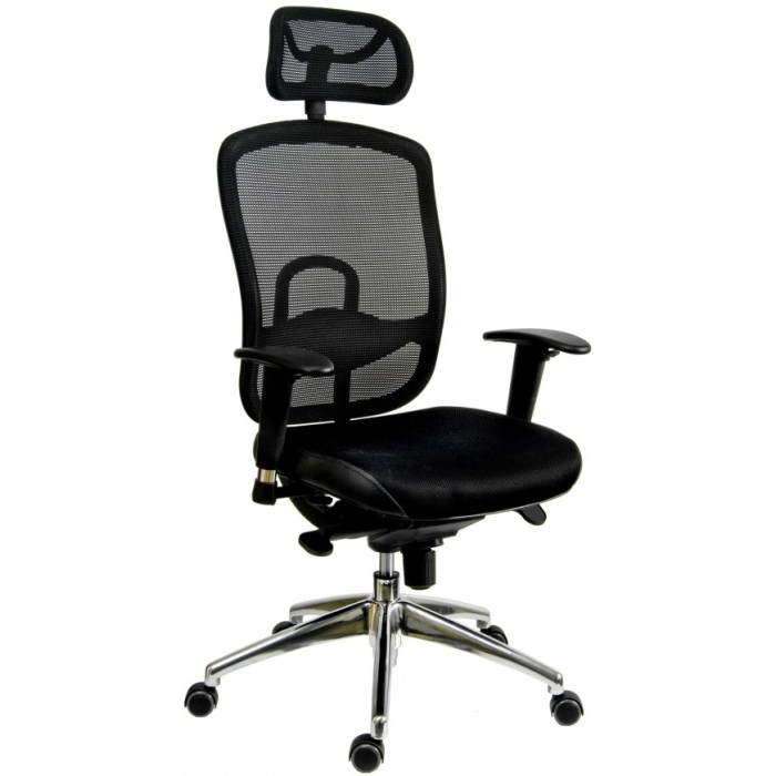 kancelářská židle Oklahoma PDH černá poslední kus PRAHA