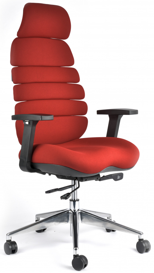 kancelářská židle SPINE červená s PDH, č.AOJ1520 gallery main image