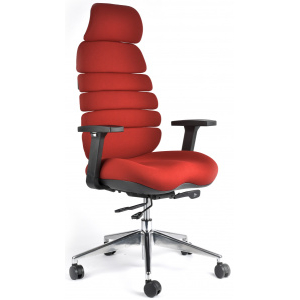 kancelárská stolička SPINE červena s PDH, č.AOJ1520