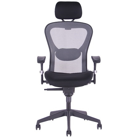 Kancelářská židle PADY, šedo-černá vzorový kus Rožnov