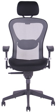 Kancelářská židle PADY, šedo-černá vzorový kus Rožnov gallery main image