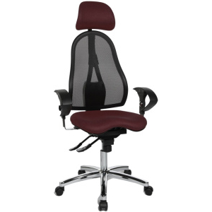 kancelárska stolička SITNESS 45 fialová L57 posledný vzorový kus BRATISLAVA