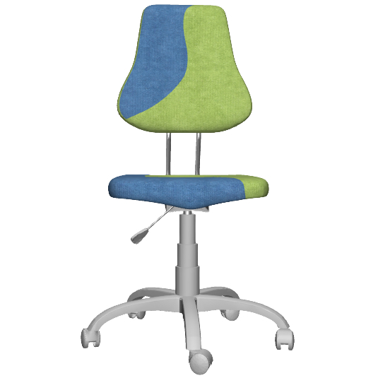 dětská židle FUXO S-line světle zelená - modrá poslední vzorový kus BRATISLAVA