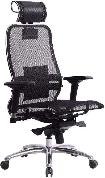Kancelářská židle SAMURAI S-3 černá poslední vzorový kus BRATISLAVA gallery main image