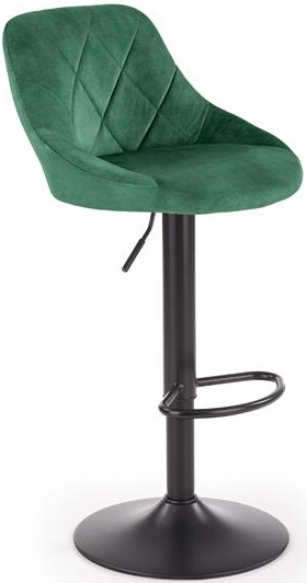 Barová židle H101 zelená