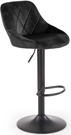 Levně HALMAR Barová židle H101 černá