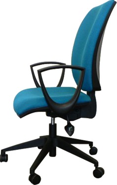 kancelářská židle MERCURY 1391 A/XPK asynchro, modrá, vzorový kus Rožnov gallery main image