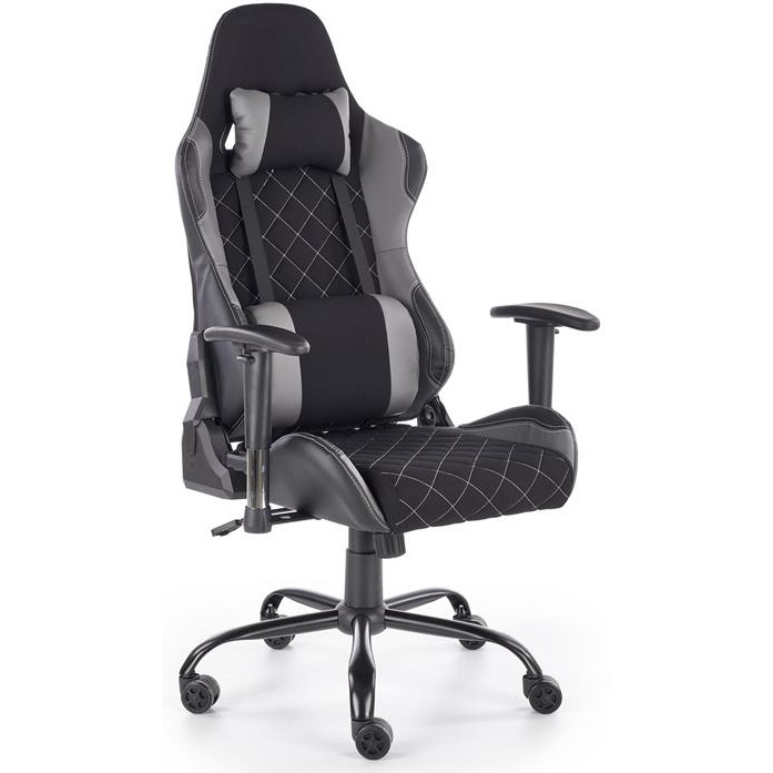 herní židle DRAKE černá/šedá č.AOJ1568