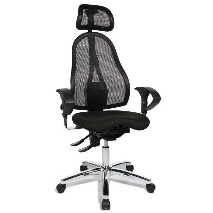 kancelářská židle SITNESS 15 černá, vzorkový kus Ostrava