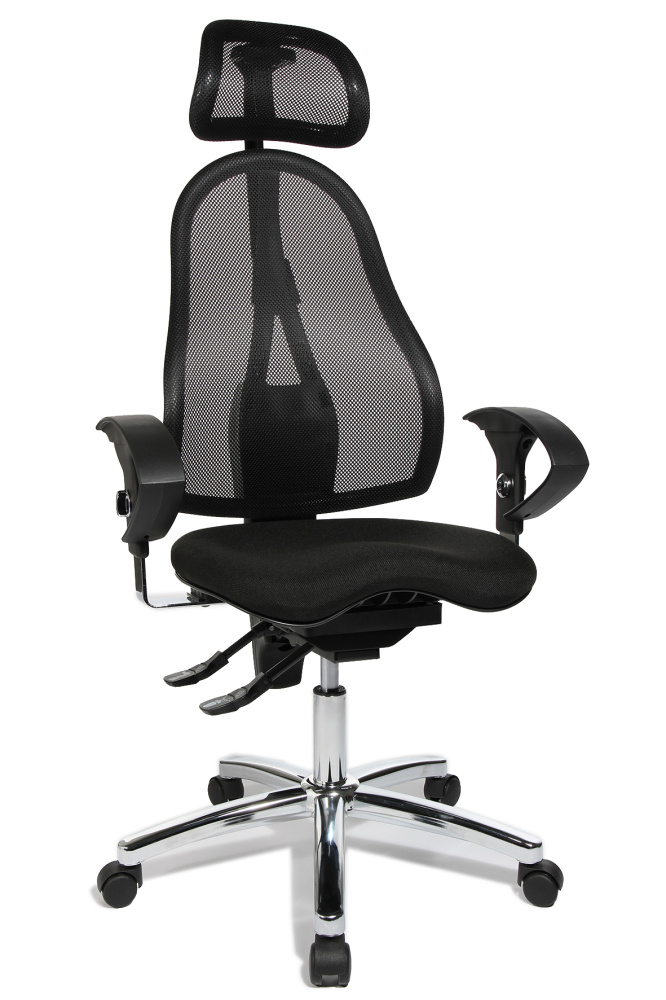 kancelářská židle SITNESS 15 černá, vzorkový kus Ostrava gallery main image