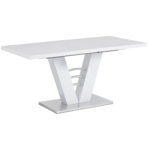 jedálenský rozkladací stôl HT-510 WT, 120+40 x 80 cm