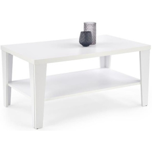 Dřevěný konferenční stolek MANTA bílý